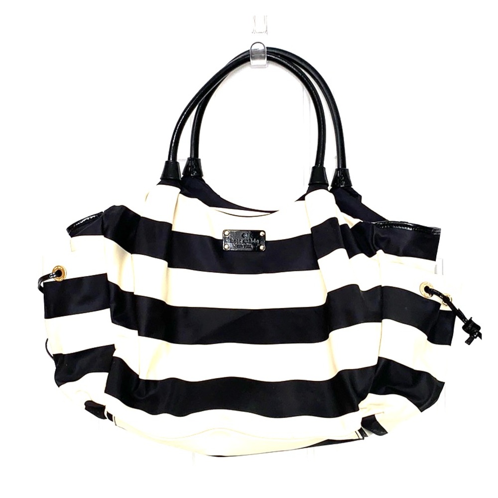 Kate Spade Striped Duffle Diaper Bag